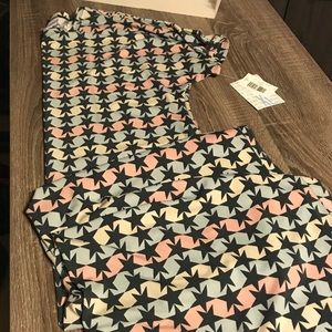 LuLaRoe XL Pastel Maria